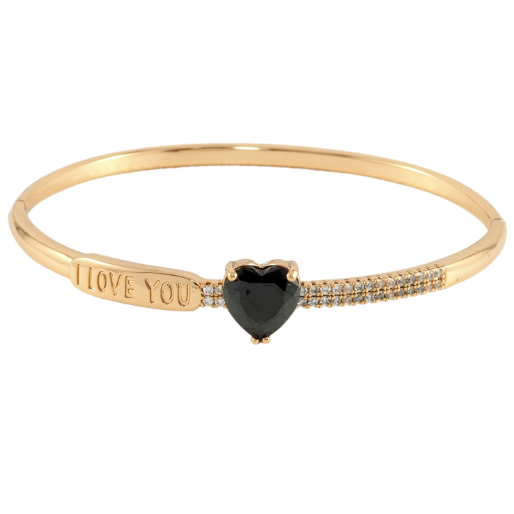 Браслет Xuping Позолота 18K I Love you ø 5.7см фото №15