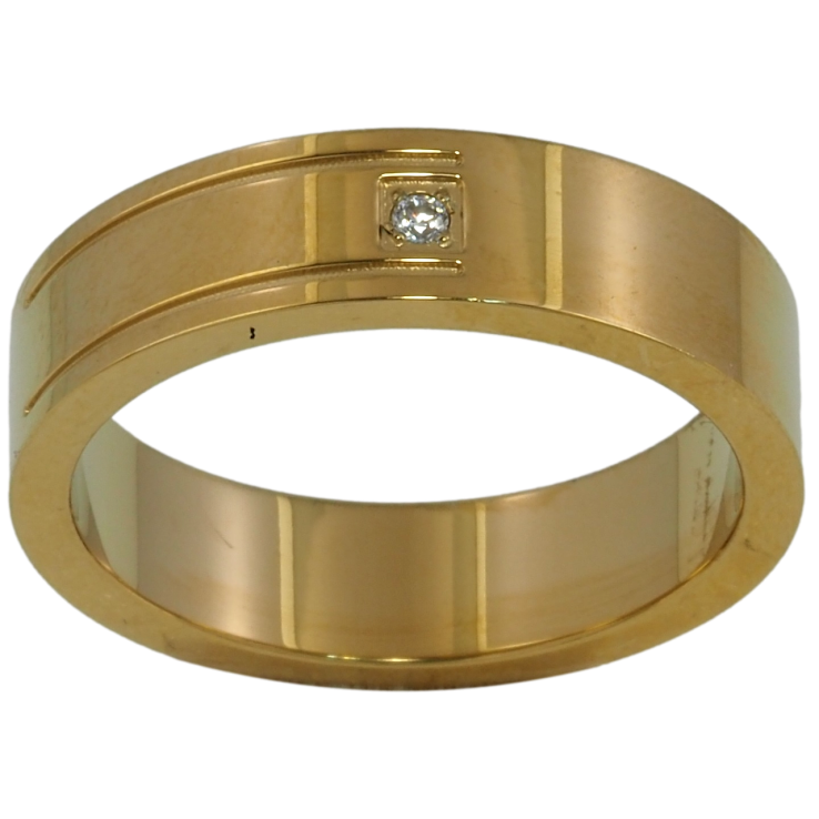 Кольцо Xuping TTM Stainless Steel Цвет 14К Вставка цирконий, шир. 5.5мм фото №15