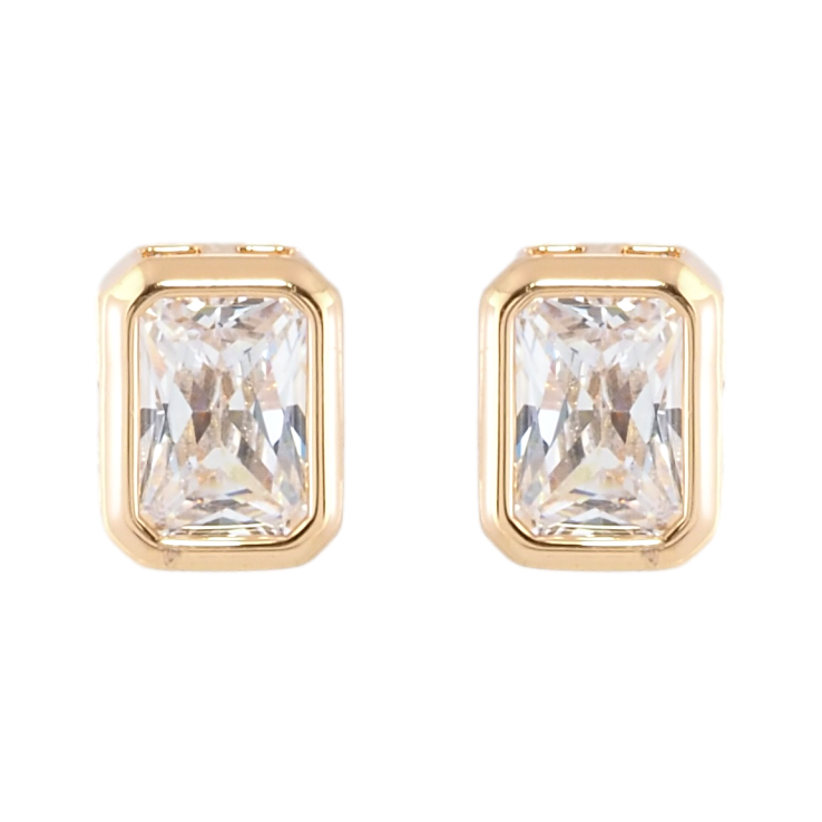 Сережки Xuping Позолота 18K пусети «Фіаніти» фото №22