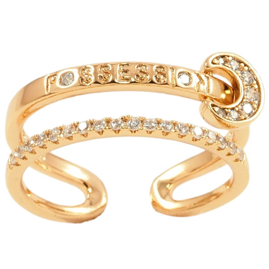 Каблучка Xuping Позолота 18K Possession фото №1