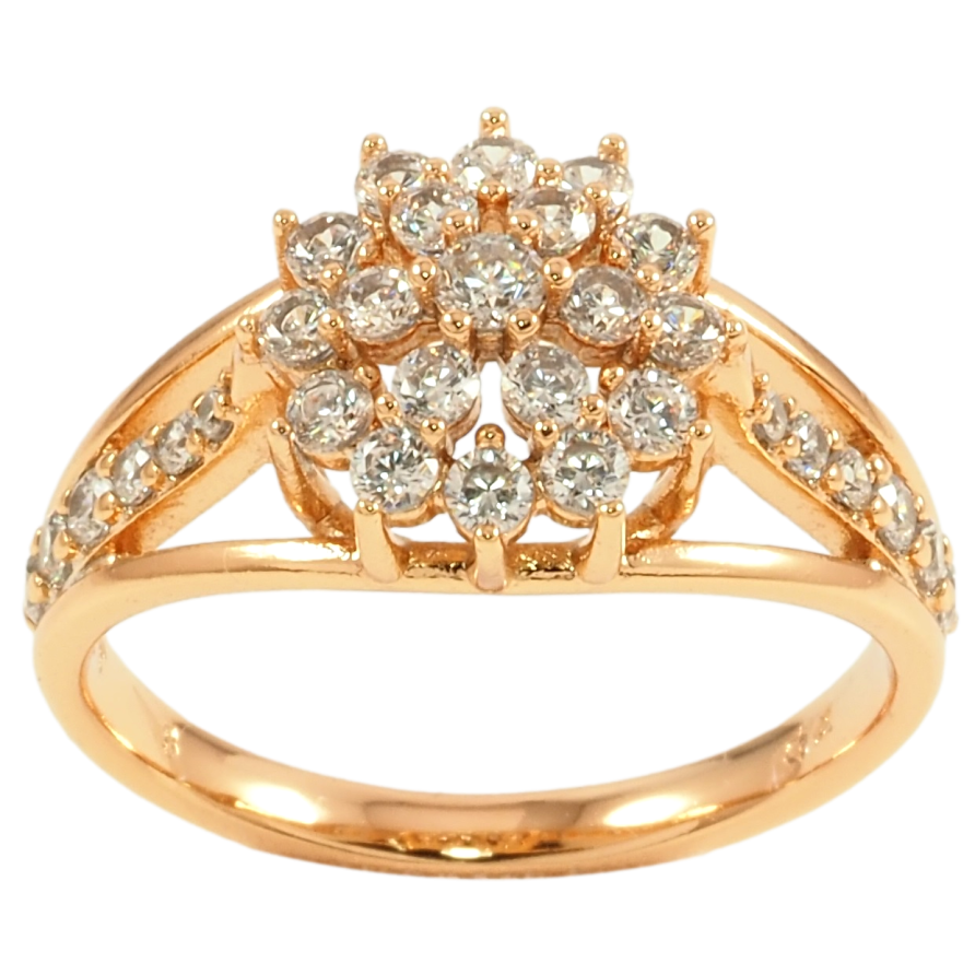 Каблучка Xuping Позолота 18K «Інкрустація цирконієм» фото №1