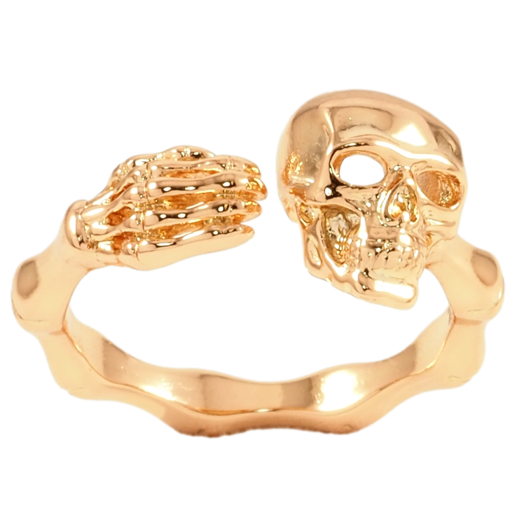 Каблучка Xuping Позолота 18K «Череп» фото №16