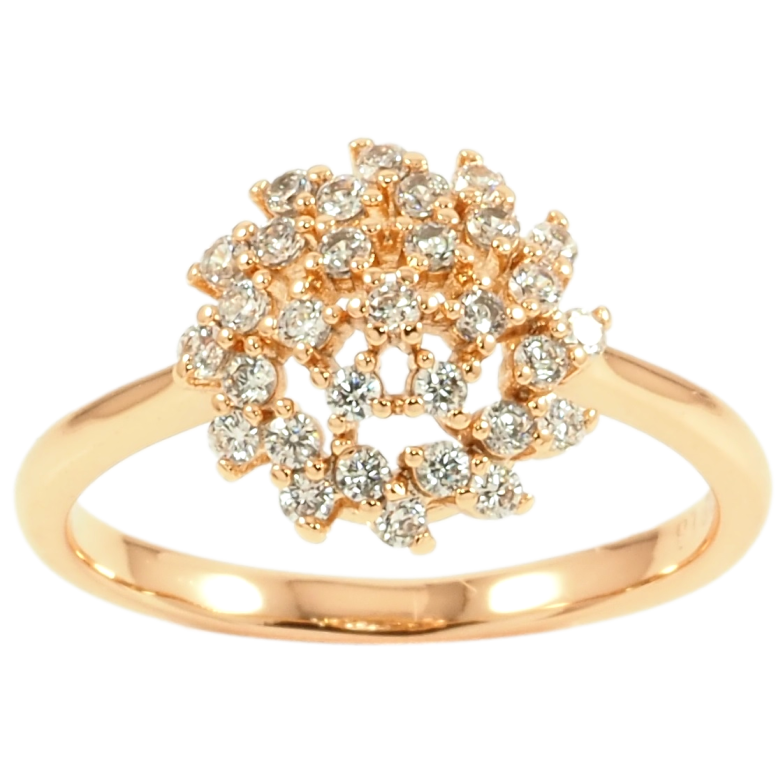 Каблучка Xuping Позолота 18K «Інкрустація цирконієм» фото №1