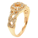 Кольцо Xuping Позолота 18K Инкрустация цирконием фото №2 Кольцо Xuping Позолота 18K Инкрустация цирконием фото №2