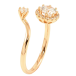 Кольцо Xuping Позолота 18K Узор с цирконием фото №2 Кольцо Xuping Позолота 18K Узор с цирконием фото №2