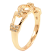 Кольцо Xuping Позолота 18K Узор с цирконием фото №2 Кольцо Xuping Позолота 18K Узор с цирконием фото №2