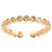 Кольцо Xuping Позолота 18K Дорожка циркония фото №1 Кольцо Xuping Позолота 18K Дорожка циркония фото №1