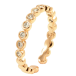 Кольцо Xuping Позолота 18K Дорожка циркония фото №2 Кольцо Xuping Позолота 18K Дорожка циркония фото №2