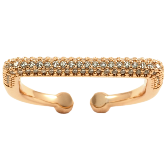 Кольцо Xuping Позолота 18K Инкрустация цирконием фото №1