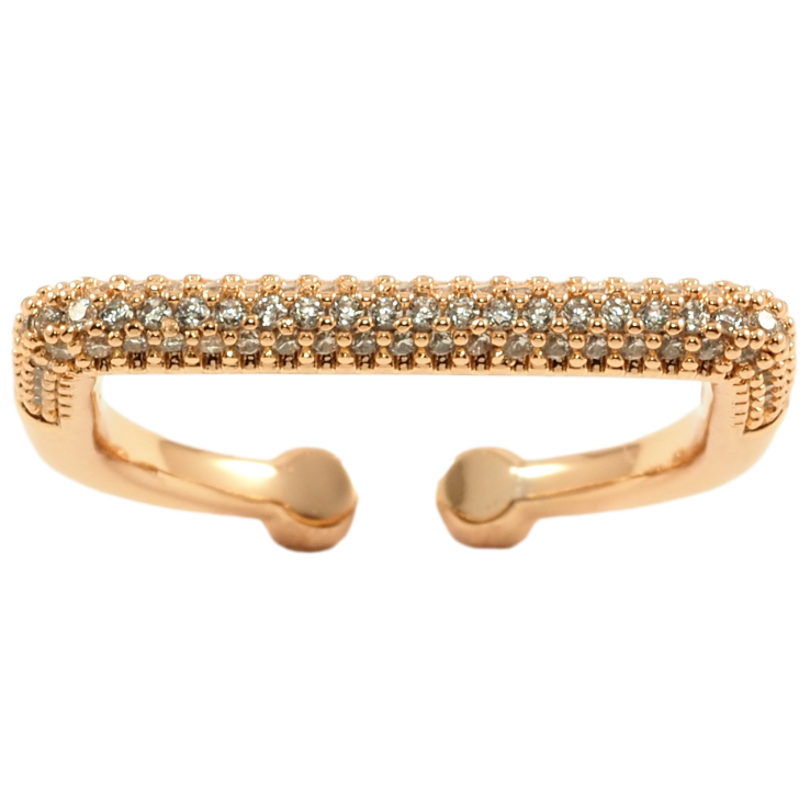 Кольцо Xuping Позолота 18K Инкрустация цирконием фото №14 Кольцо Xuping Позолота 18K Инкрустация цирконием фото №14