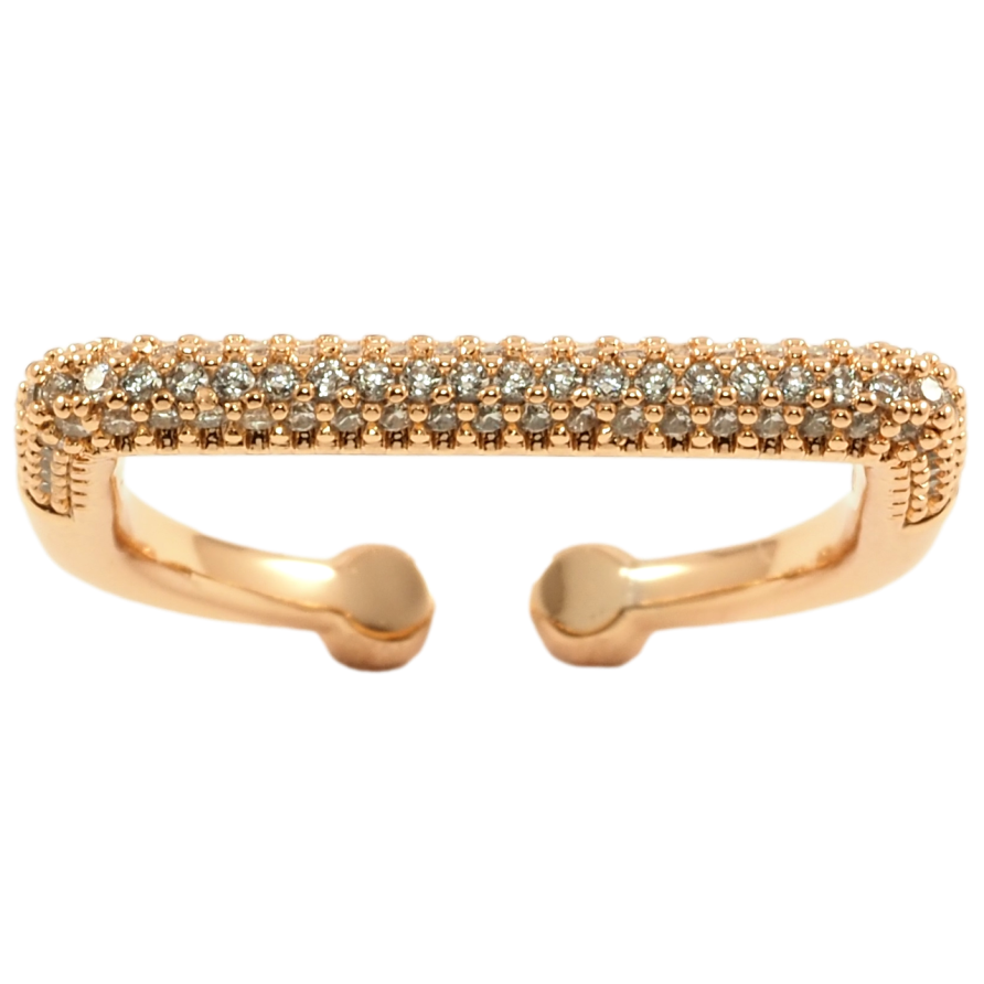 Кольцо Xuping Позолота 18K Инкрустация цирконием фото №1 Кольцо Xuping Позолота 18K Инкрустация цирконием фото №1