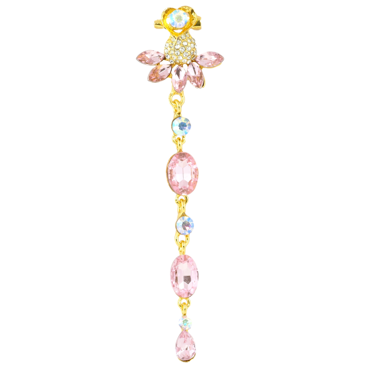 Брошь Декоративная подвеска с розовыми стразами фото №12 Брошь Декоративная подвеска с розовыми стразами фото №12