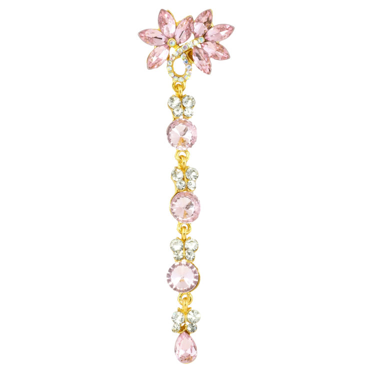 Брошь Декоративная подвеска с розовыми стразами фото №10 Брошь Декоративная подвеска с розовыми стразами фото №10