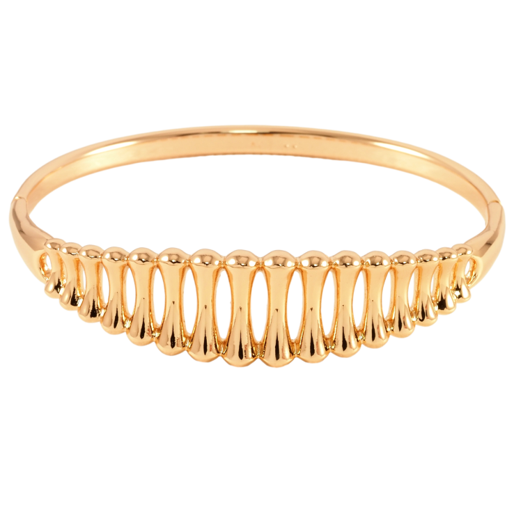 Браслет Xuping Позолота 18K Декоративный узор ø 6см фото №5