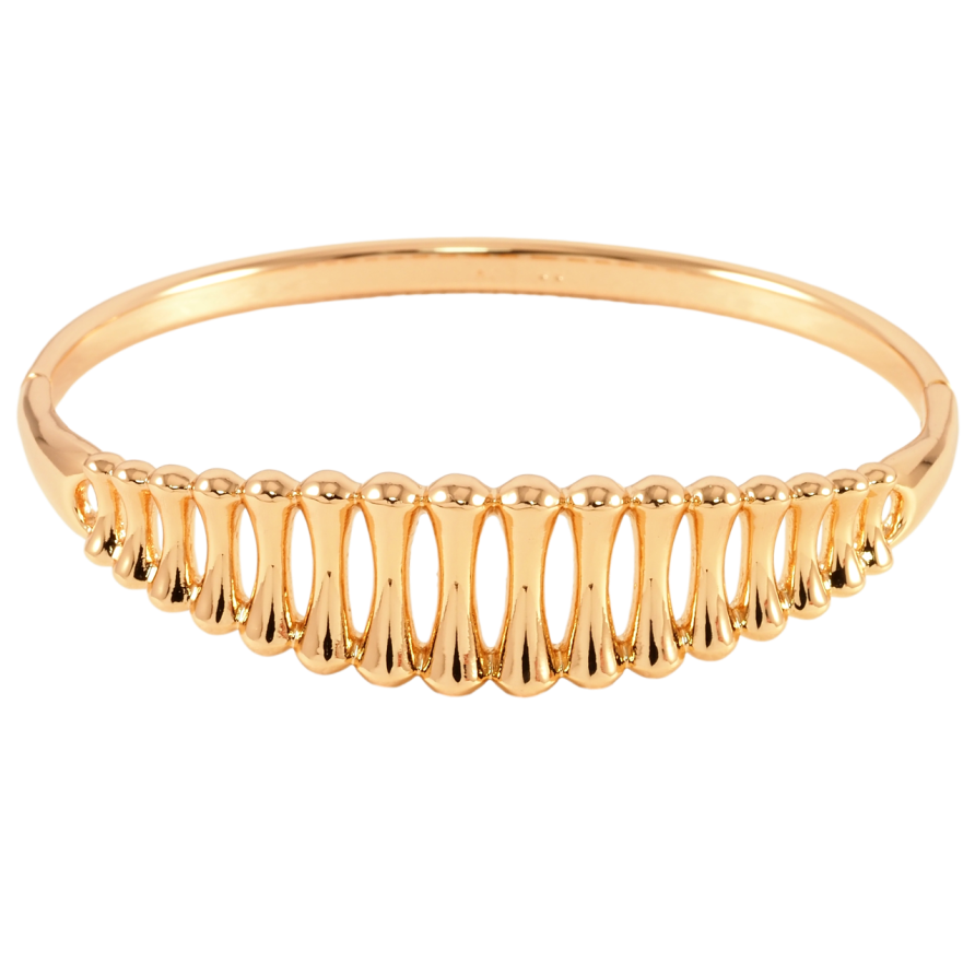 Браслет Xuping Позолота 18K Декоративный узор ø 6см фото №1