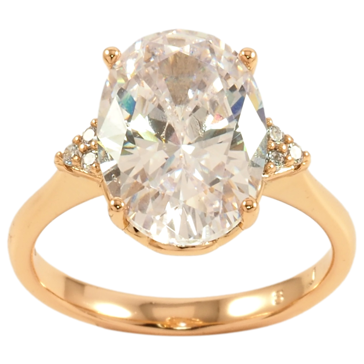 Кольцо Xuping Позолота 18K Крупный фианит фото №19 Кольцо Xuping Позолота 18K Крупный фианит фото №19