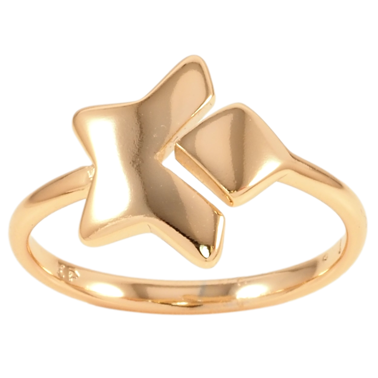 Кольцо Xuping Позолота 18K Звезда фото №5 Кольцо Xuping Позолота 18K Звезда фото №5
