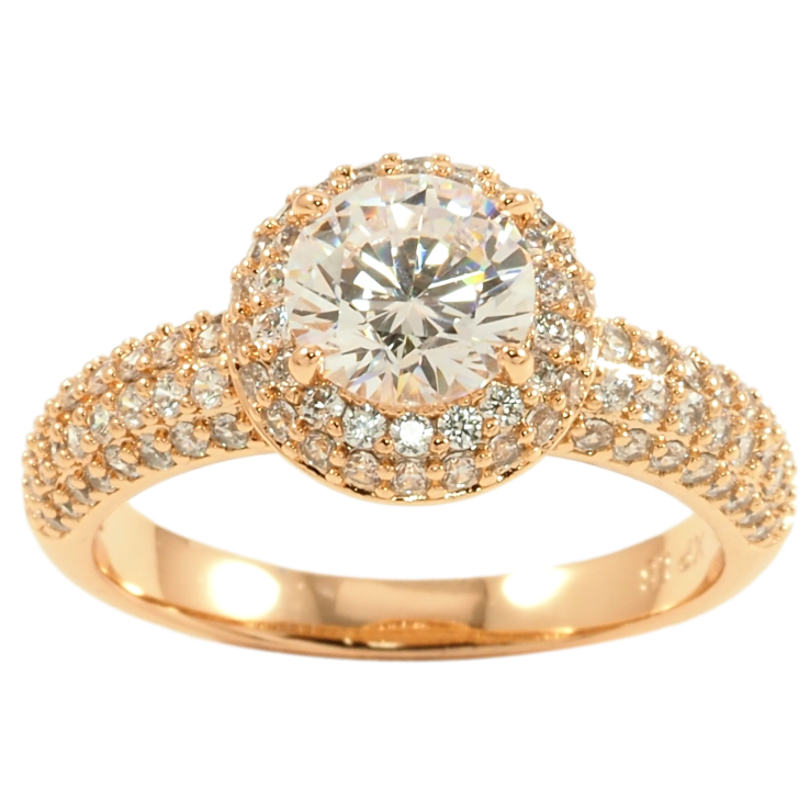 Каблучка Xuping Позолота 18K Інкрустація цирконієм фото №16 Каблучка Xuping Позолота 18K Інкрустація цирконієм фото №16