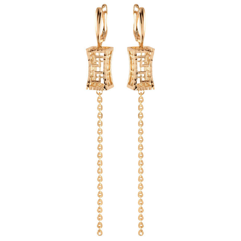 Серьги Xuping Позолота 18K английский замок Декоративные подвески фото №1