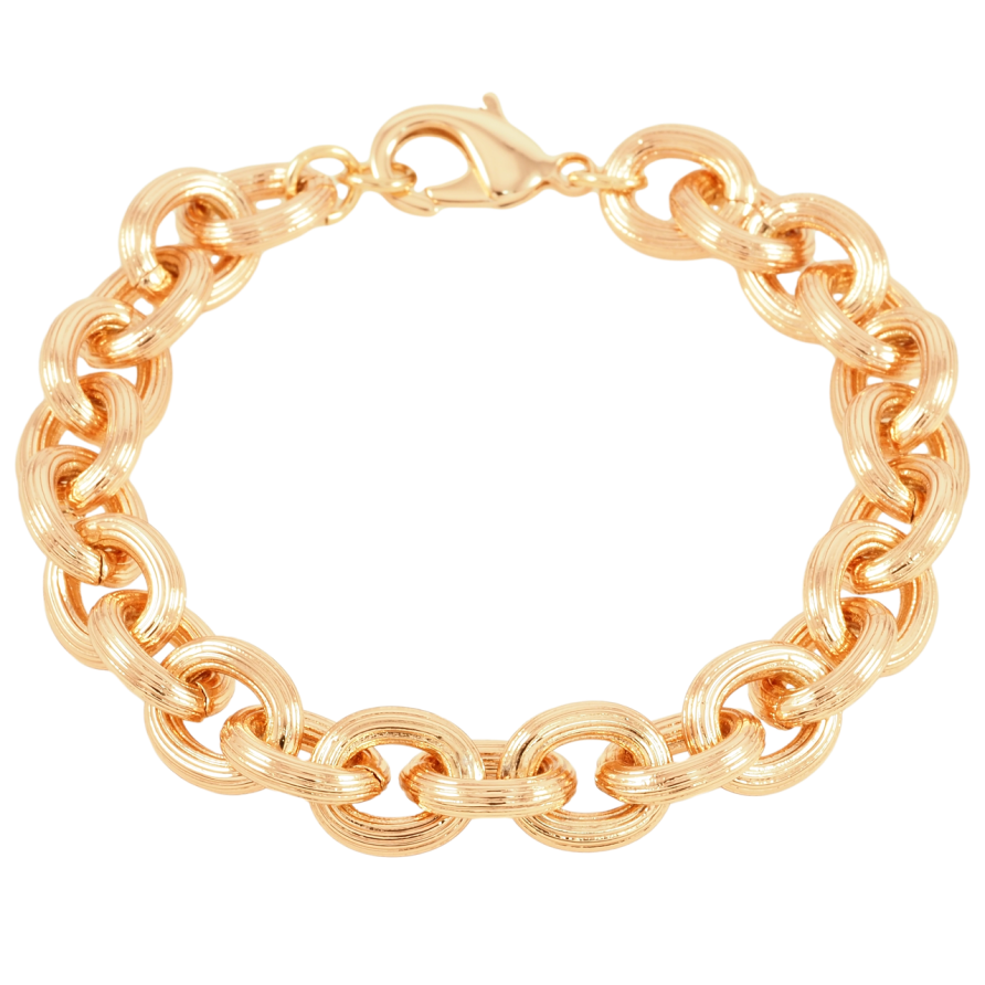 Браслет Xuping Позолота 18K Цепочка Якорная размер 21.5см х 11мм фото №1 Браслет Xuping Позолота 18K Цепочка Якорная размер 21.5см х 11мм фото №1