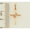 Кулон Xuping Позолота 18K Декоративный Крест с цирконием для цепочки до 5мм фото №2 Кулон Xuping Позолота 18K Декоративный Крест с цирконием для цепочки до 5мм фото №2