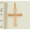 Кулон Xuping Позолота 18K Крест с инкрустацией цирконием для цепочки до 6мм фото №2 Кулон Xuping Позолота 18K Крест с инкрустацией цирконием для цепочки до 6мм фото №2