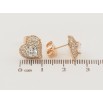 Серьги Xuping Позолота 18K пусеты Сердечки с инкрустацией цирконием фото №2 Серьги Xuping Позолота 18K пусеты Сердечки с инкрустацией цирконием фото №2