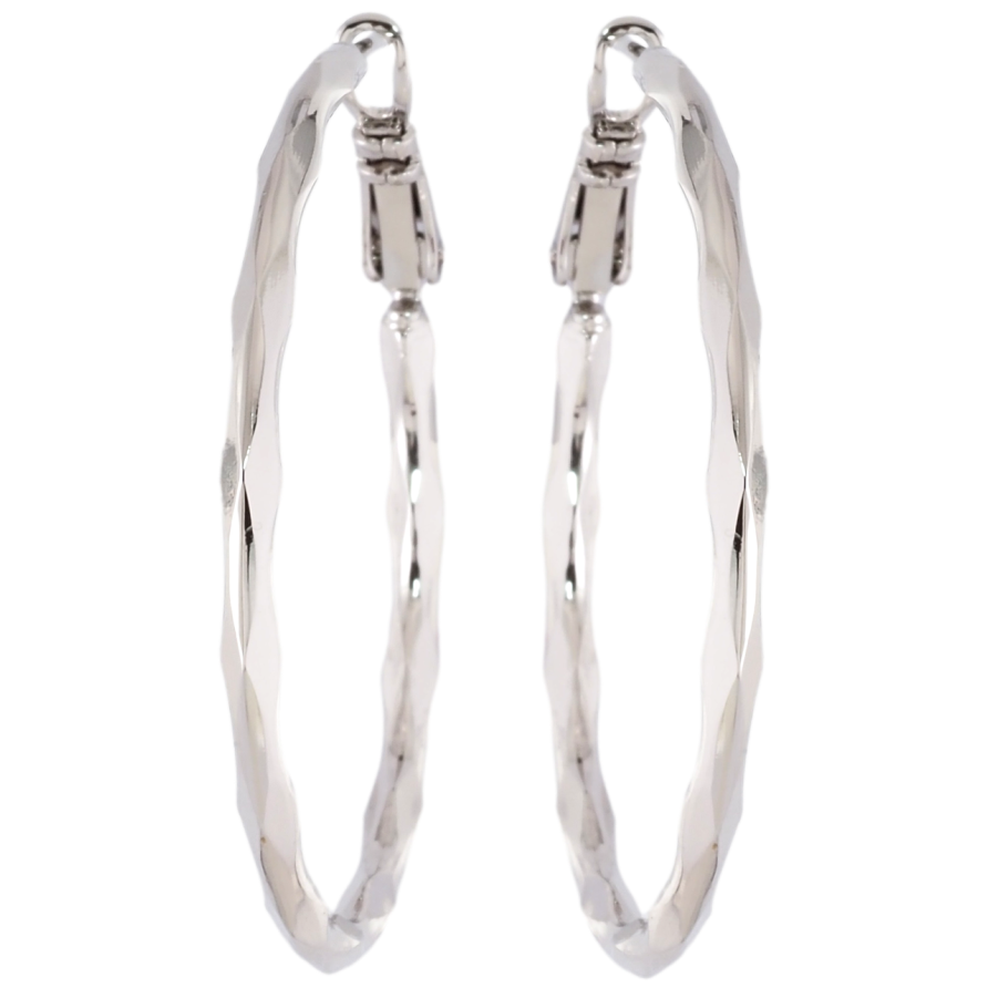 Сережки Xuping Родій кільця (конго) Декоративний візерунок ø 4см фото №1