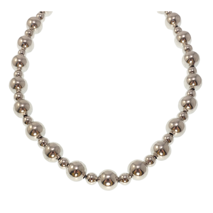 Кольє Xuping Родій Буси з родованих намистин розмір 40-45см х 6-10мм фото №23