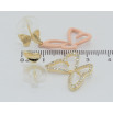 Серьги Xuping JEAN GOUJON Позолота 14K пусеты Бабочки с покрытием Soft-touch фото №2