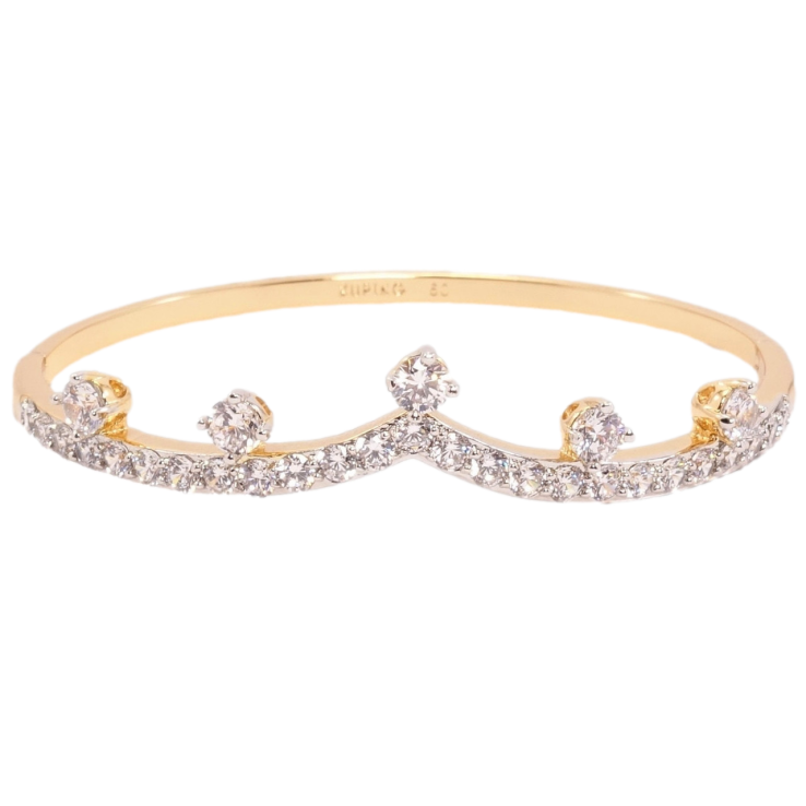 Браслет Xuping Позолота + Родий Образец элегантности ø 6,5 см фото №7