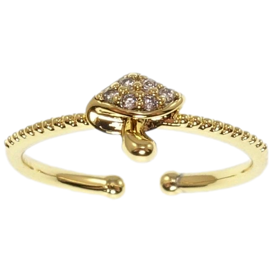 Каблучка Xuping QQMM Позолота 14K Грибок фото №1 Каблучка Xuping QQMM Позолота 14K Грибок фото №1