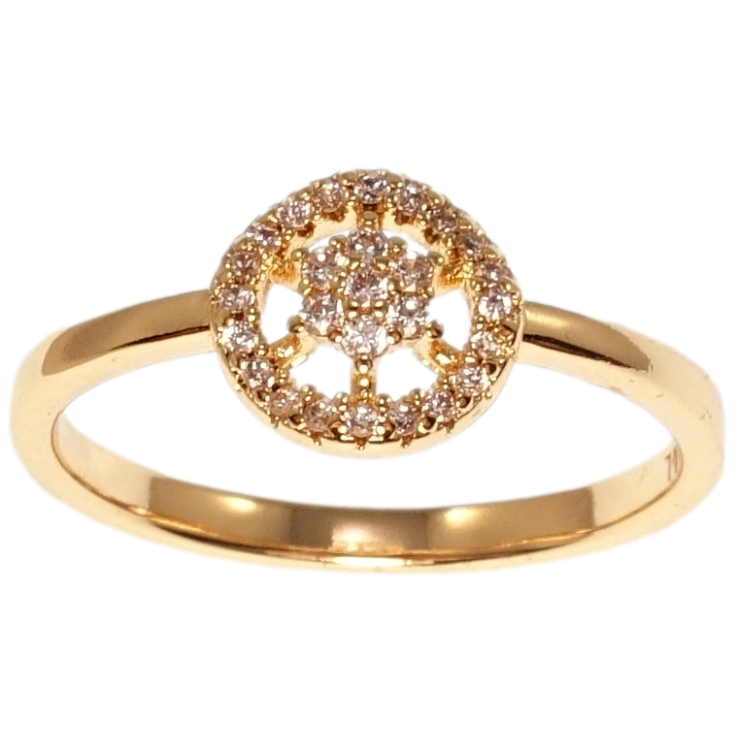 Каблучка Xuping M&L Колір 18K Колесо удачі фото №8