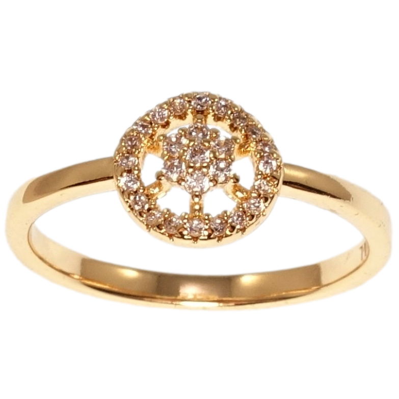 Каблучка Xuping M&L Колір 18K Колесо удачі фото №1 Каблучка Xuping M&L Колір 18K Колесо удачі фото №1