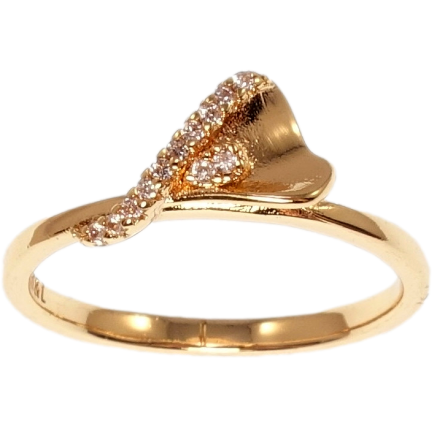 Каблучка Xuping M&L Колір 18K Пелюстка фото №1