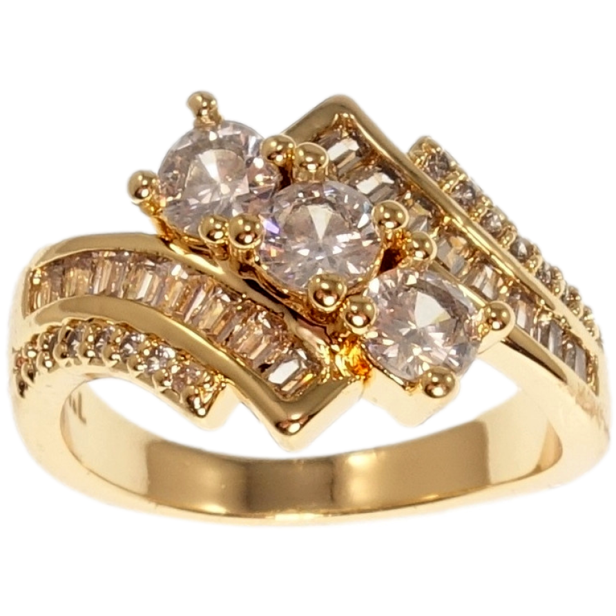 Кольцо Xuping M&L Цвет 18K Изящество фото №1