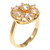 Кольцо Xuping M&L Цвет 18K Кристальный цветок фото №2