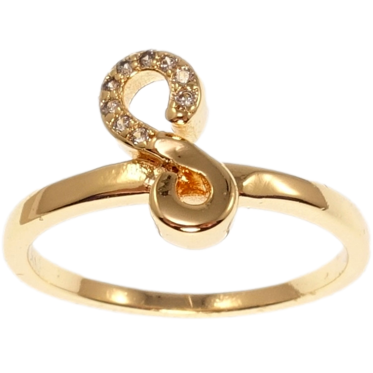 Кольцо Xuping M&L Цвет 18K Восьмерка с цирконием фото №22