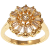 Каблучка Xuping M&L колір 18K "Кристальна квітка" фото №2