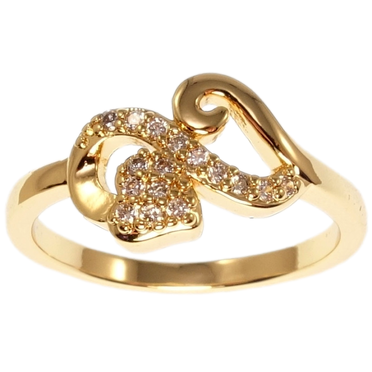 Кольцо Xuping M&L Цвет 18K Влюбленность фото №16