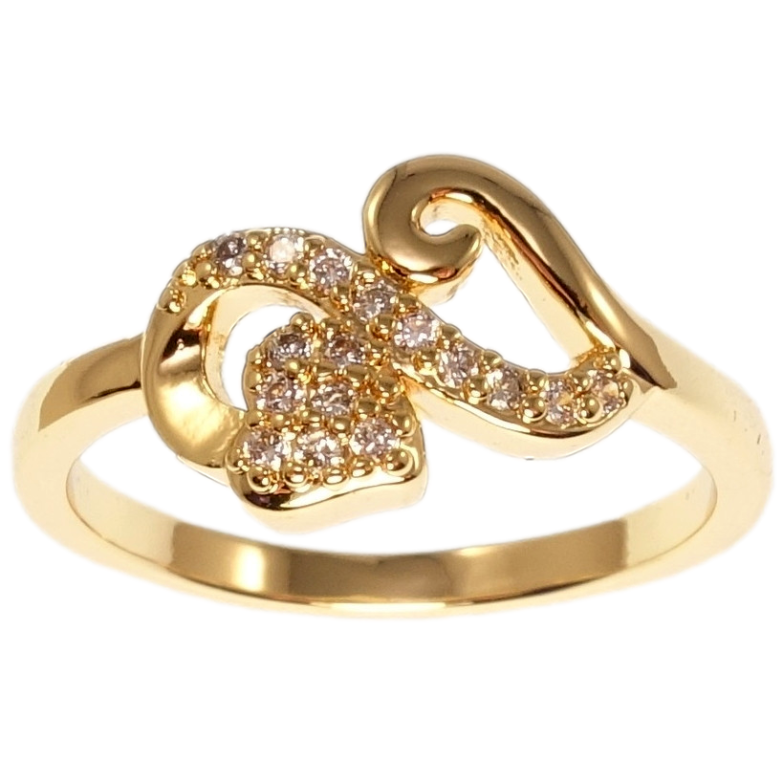 Кольцо Xuping M&L Цвет 18K Влюбленность фото №1