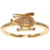 Каблучка Xuping M&L колір 18K "Вертоліт" фото №3