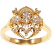 Каблучка Xuping M&L колір 18K "Розкішна квітка" фото №2