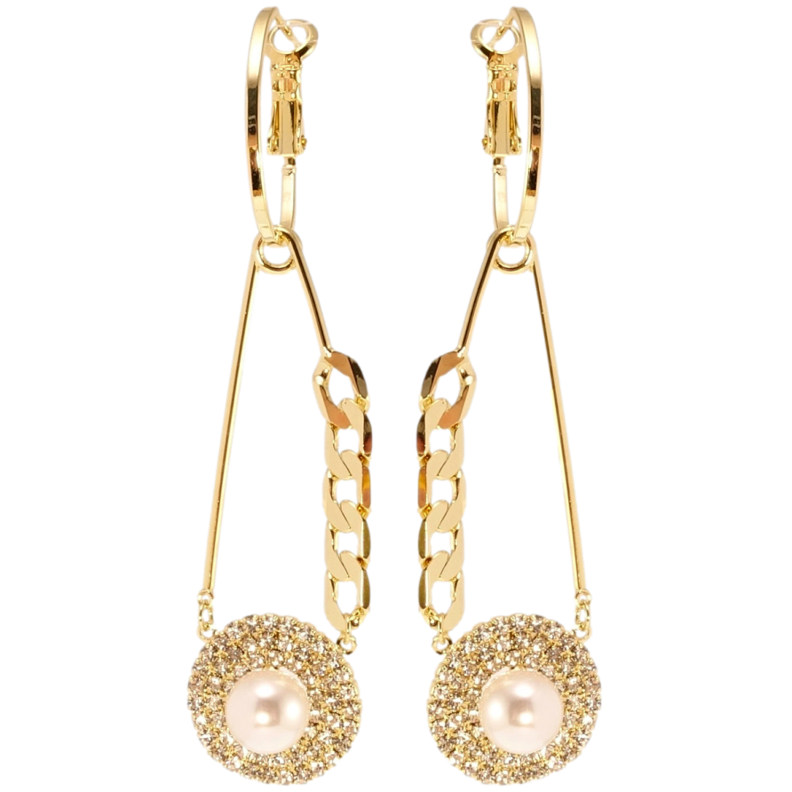 Сережки Xuping JEAN GOUJON Позолота 14K італійський замок Фантазійні підвіски фото №1 Сережки Xuping JEAN GOUJON Позолота 14K італійський замок Фантазійні підвіски фото №1