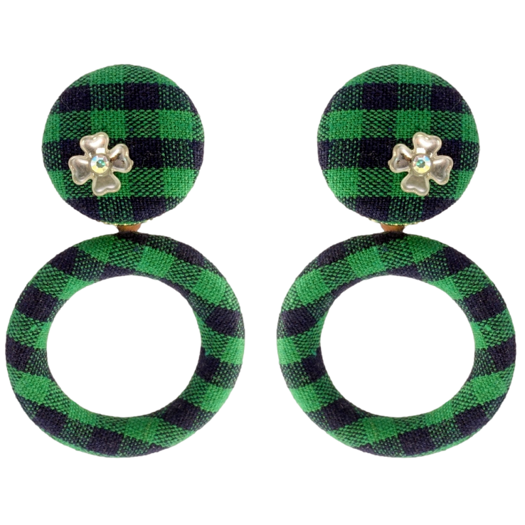 Сережки Xuping JEAN GOUJON Позолота 14K пусети Колечки обтягнуті тканиною фото №10 Сережки Xuping JEAN GOUJON Позолота 14K пусети Колечки обтягнуті тканиною фото №10