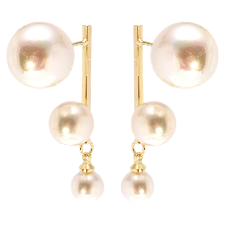 Сережки Xuping JEAN GOUJON Позолота 14K пусети Перлинний авангард фото №20 Сережки Xuping JEAN GOUJON Позолота 14K пусети Перлинний авангард фото №20