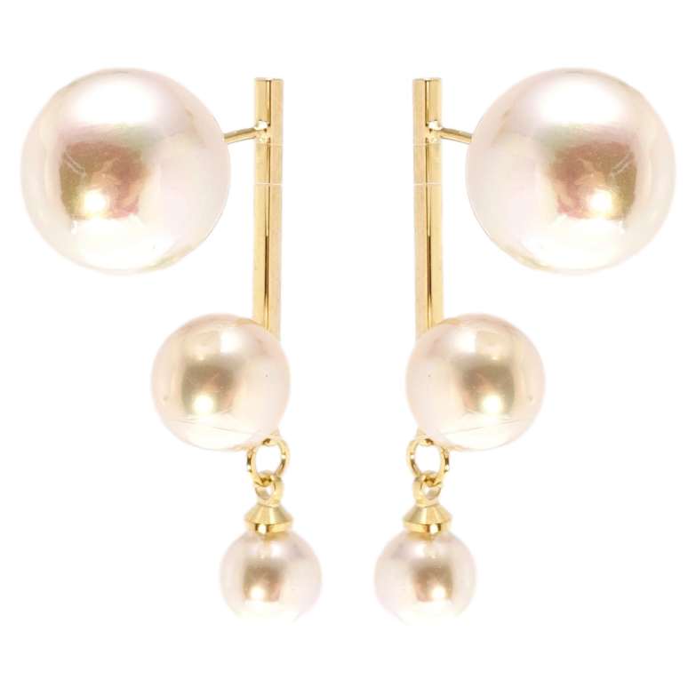 Сережки Xuping JEAN GOUJON Позолота 14K пусети Перлинний авангард фото №1 Сережки Xuping JEAN GOUJON Позолота 14K пусети Перлинний авангард фото №1