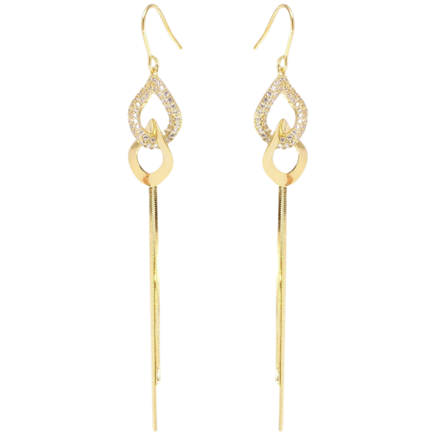 Сережки Xuping JEAN GOUJON Позолота 14K французький замок Елегантність фото №1 Сережки Xuping JEAN GOUJON Позолота 14K французький замок Елегантність фото №1