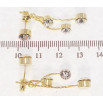 Сережки Xuping JEAN GOUJON Позолота 14K пусети Декоративні підвіски з кристалами фото №2 Сережки Xuping JEAN GOUJON Позолота 14K пусети Декоративні підвіски з кристалами фото №2
