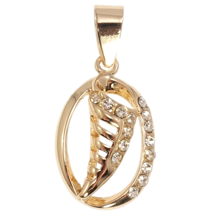 Кулон Fallon Позолота 18K Декоративный овал с цирконием фото №25 Кулон Fallon Позолота 18K Декоративный овал с цирконием фото №25